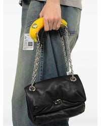 Maison Mihara Yasuhiro - Banana-Handle Padded Leather Shoulder Bag - Lyst