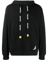 Marcelo Burlon 'escape' Hoodie - Black