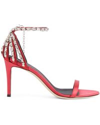 Giuseppe Zanotti - Sandali Adele 85Mm Con Cristalli - Lyst