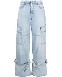7 For All Mankind - X Chiara Biasi Arctic Cargo-Jeans - Lyst