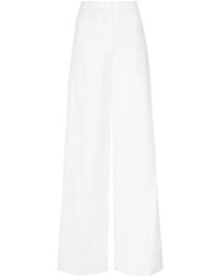 Stella McCartney - ウールワイドパンツ - Lyst