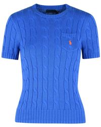 Polo Ralph Lauren - Braided Knitted Top - Lyst