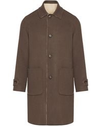 Eleventy - Cappotto Reversibile - Lyst