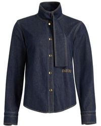 Patou - Ascot Collar Blouse - Lyst