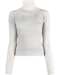 Paloma Wool - Open-back Cable-knit Jumper - Lyst
