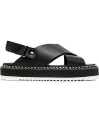 Agl Attilio Giusti Leombruni - Marta Criss-Cross Sandals - Lyst