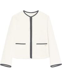 Valentino Garavani - Canestrello Cotton Tweed Jacket - Lyst