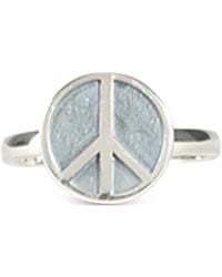 Needles - Ring Mit Friedenszeichen - Lyst