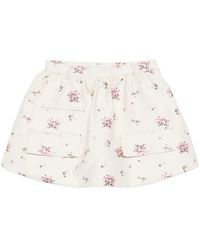 Baum und Pferdgarten - Samaya Floral Flap-Pocket Mini Skirt - Lyst