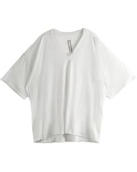 Rick Owens - Tommy V-Neck Short-Sleeve T-Shirt - Lyst