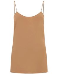 Alberta Ferretti - Spaghetti-Strap Top - Lyst