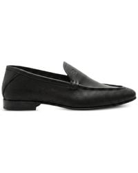 Fabi - Perforated Leather Loafers - Lyst