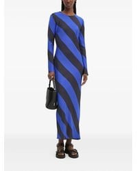 Desigual - Abito A Maniche Lunghe A Righe - Lyst