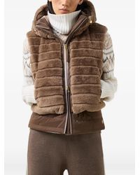 Bogner - Chaleco Manda De Pelo Sintético - Lyst