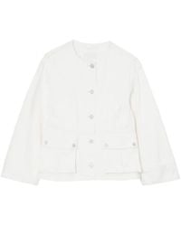 3.1 Phillip Lim - Buttoned Cotton Jacket - Lyst