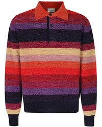 Drole de Monsieur - Gestreifter Strickpullover - Lyst