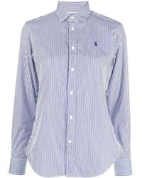 Polo Ralph Lauren - Striped Cotton Regular Shirt - Lyst