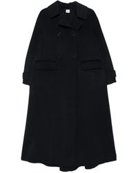 Aspesi - Double-Breasted Button-Up Coat - Lyst