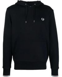 Fred Perry - Tipped Hooded Sweatshirt - Lyst