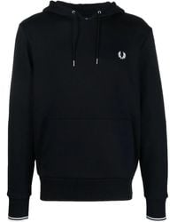 Fred Perry - Tipped Hooded Sweatshirt - Lyst