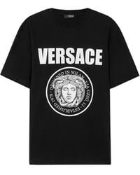 Versace - 'Medusa Rock' T-Shirt - Lyst