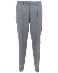 Briglia 1949 - Pleated Straight Trousers - Lyst