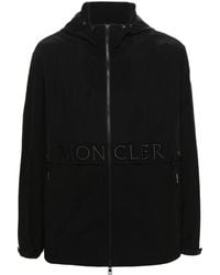 Moncler - Joly Logo-embroidered Hooded Jacket - Lyst
