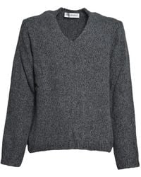 Our Legacy - V-Neck Knitted Sweater - Lyst