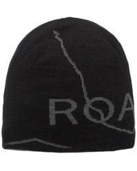 ROA - Bonnet À Logo Intarsia - Lyst