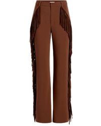 Cinq À Sept - Keo Fringed Trousers - Lyst