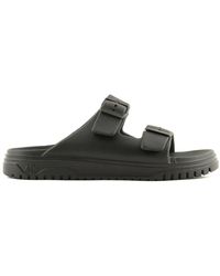 ARMANI EXCHANGE - Sandales À Double Bride - Lyst