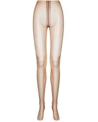 Maison Close - Satin High-Waisted Tights - Lyst