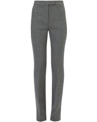 Ferragamo - Wool Straight-leg Tailored Trousers - Lyst