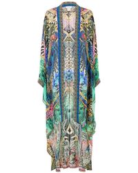 CAMILLA - Animal Alchemy Draped High-Low Cover - Lyst