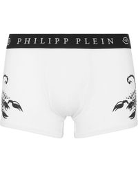 Philipp Plein - Scorpion-print Modal-blend Boxer Briefs - Lyst