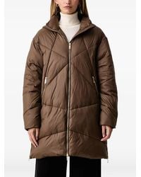 Fracomina - Quilted Hooded Puffer Jacket - Lyst