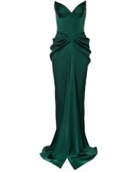 Ana Radu - Robe Longue À Design Drapé - Lyst
