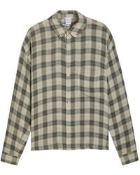 Won Hundred - Maza Checked Shirt - Lyst