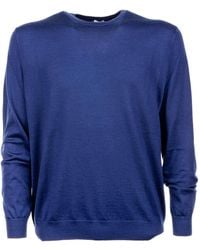Malo - Pullover Mit Rundem Ausschnitt - Lyst