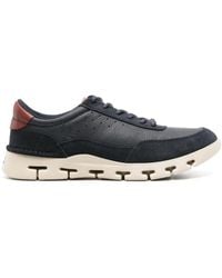 Clarks - Nature X One Leather Sneakers - Lyst