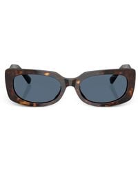 Jimmy Choo - Rectangle-Frame Sunglasses - Lyst