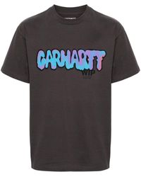 Carhartt - Drip T-Shirt mit Logo-Print - Lyst