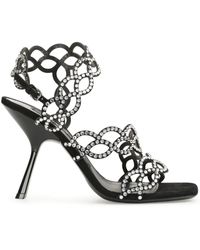 Sergio Rossi - Sr Mermaid Sandalen 100Mm - Lyst