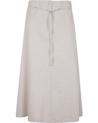 Seventy - Klassischer Jeansrock - Lyst