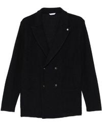 Manuel Ritz - Double-Breasted Knitted Jacket - Lyst