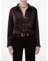 Citizens of Humanity - Tullah Hammered Satin Shirt - Lyst