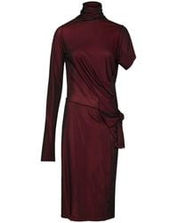 Maison Margiela - Midi Asymmetric Dress - Lyst