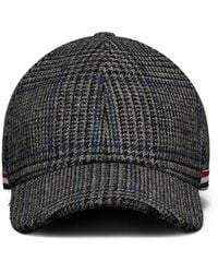 Thom Browne - Prince Of Wales Hunting Tweed 6-Panel Baseball Cap - Lyst