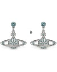 Vivienne Westwood - Mini Bas Relief Drop Earrings - Lyst