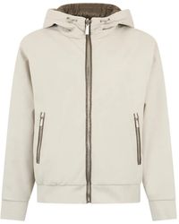Moorer - Zip-Up Hooded Jacket - Lyst